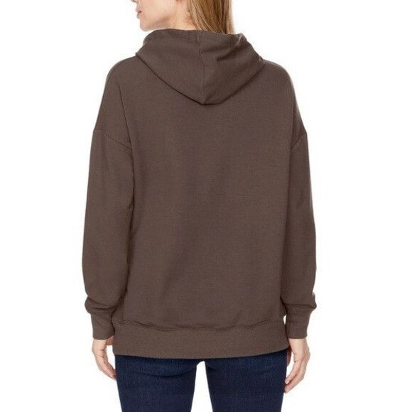 NWT Buffalo Ladies' Hoodie with Side Pockets Moccachino Brown Size Large - Picture 2 of 4